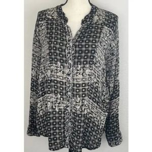 Free People black shirt